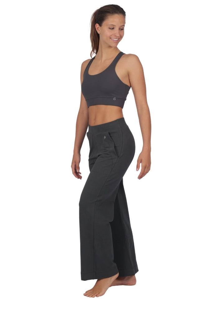 The KAYA Wide Leg Pocket Track Pants